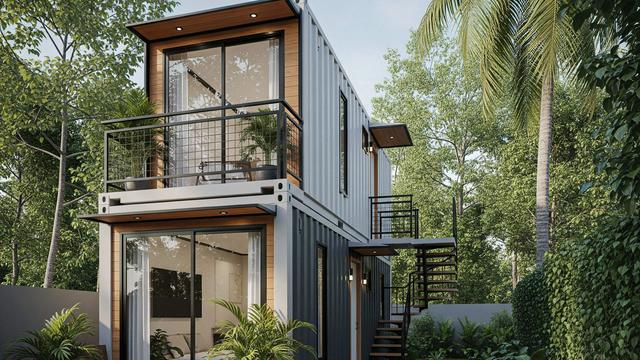 15 Model Rumah Kontainer Solusi Hunian Sempit dan Trendy untuk Lahan ...