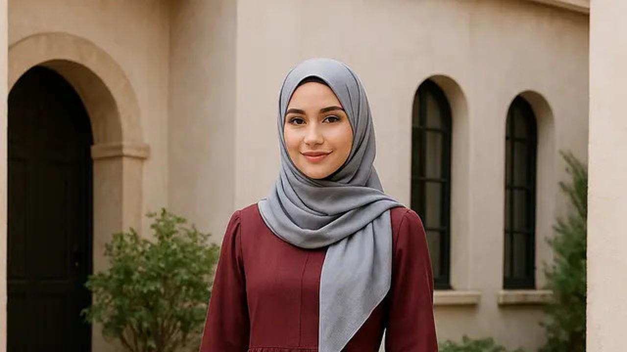 11 Rekomendasi Warna Jilbab Terbaik untuk Gamis Merah Marun, Hijaber Tampil makin Menawan