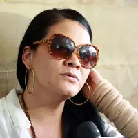Tidak pernah terdengar kabar kisruh dalam rumah tangganya, Melanie Subono diam-diam telah menggugat cerai suaminya, I Gusti Ngurah Agus Wijaya. Melanie mengajukan gugatan cerai di Pengadilan Negeri Jakarta Selatan. (Deki Prayoga/Bintang.com)