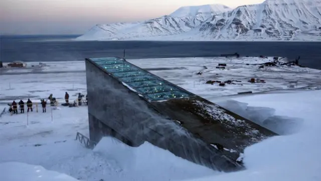 Kubah Svalbard Global Seed Vault