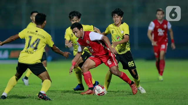 Persija Jakarta Vs Barito Putera