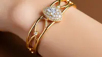 Model Gelang Emas 4 Mayam (Meta AI)