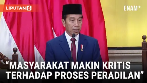 VIDEO: Presiden Jokowi Buka Sidang Istimewa MA