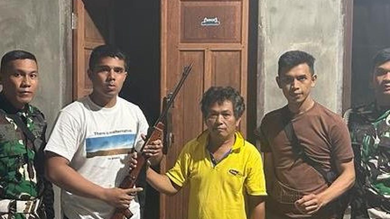 Kronologi Anggota TNI di Maros Sita Senjata Api Laras Panjang Milik Warga