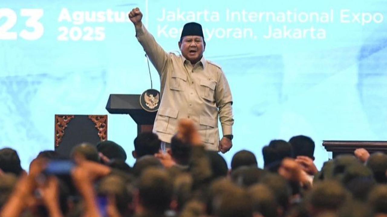 Momen Menarik Prabowo Ingin Berhenti Pidato Jelang Magrib: Nanti Saya Dimarahi Menag, Aku Presiden Tapi Tunduk