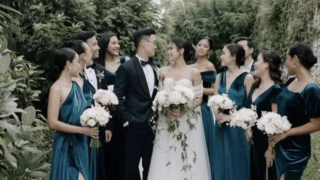 Tampilan Putri Tanjung, Vidi Aldiando, Prilly Latuconsina di Resepsi Pernikahan Maudy Ayunda, credit: Instagram