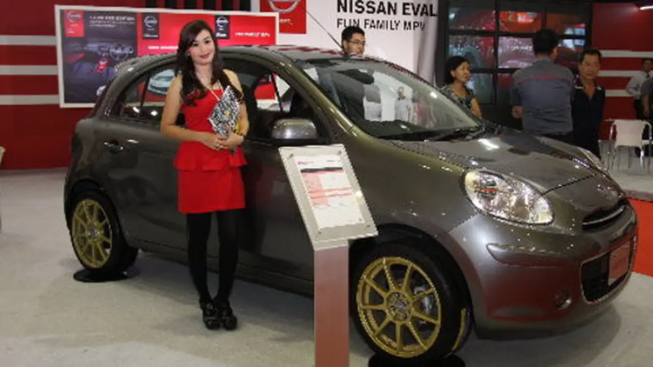 Ilustrasi: Nissan March di POS Surabaya