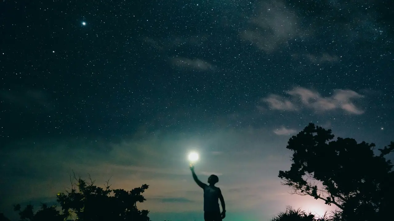 Ilustrasi malam hari