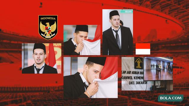 Kolase - Justin Hubner Sumpah WNI