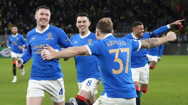 Foto: Tanpa Erling Haaland, Borussia Dortmund Dipermalukan Rangers di Liga Europa
