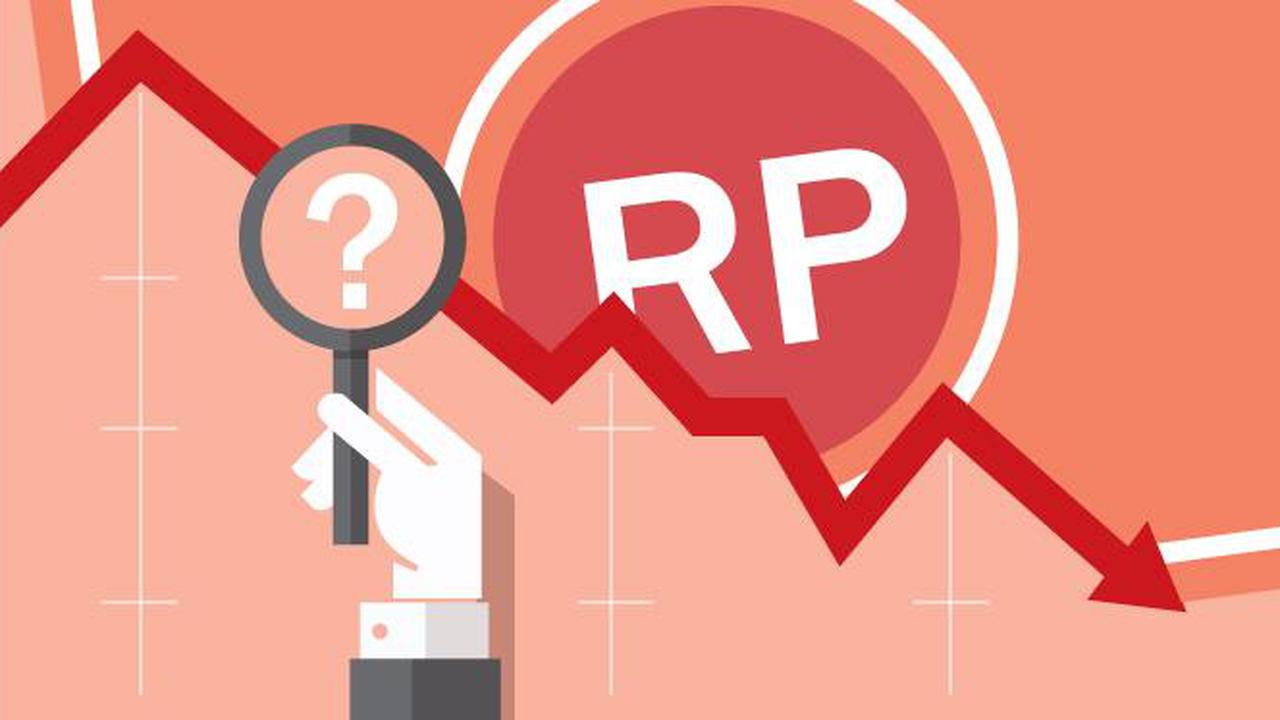 Ilustrasi penurunan rupiah (Liputan6.com)