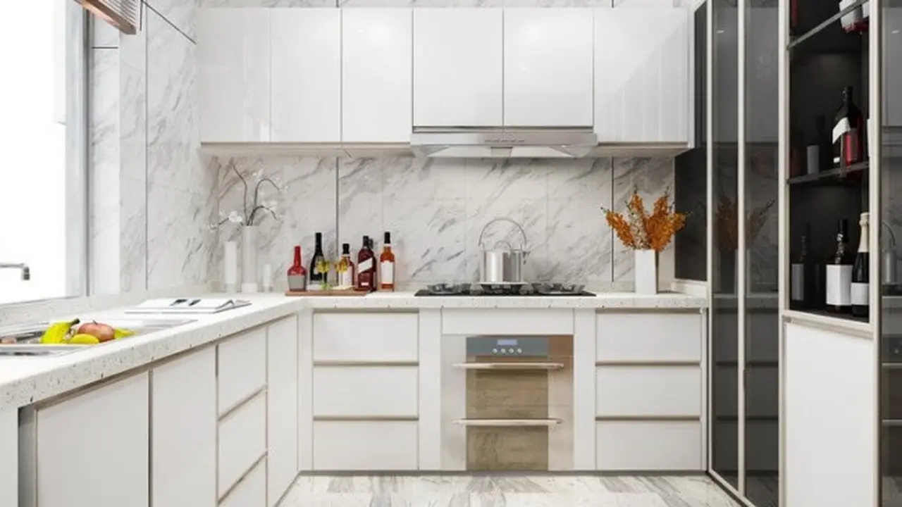 Ilustrasi Desain Dapur Industrial (credit: dit26978/freepik)