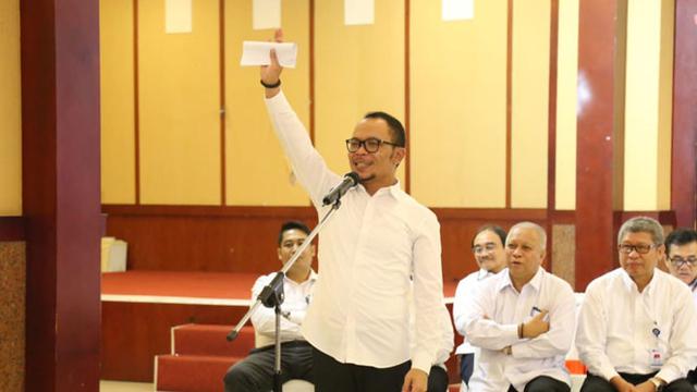 Menaker Hanif Pesan Empat Hal ke  CPNS Kemnaker