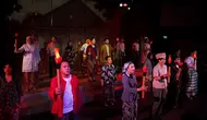 15 Jurnalis Menjadi Pemain Teater Fragmen Musikal Payung Fantasi