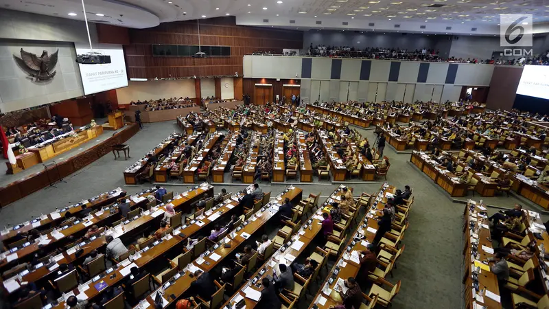 Dipenuhi Wakil Rakyat, Rapat Paripurna Bahas Nasib RUU Pemilu 