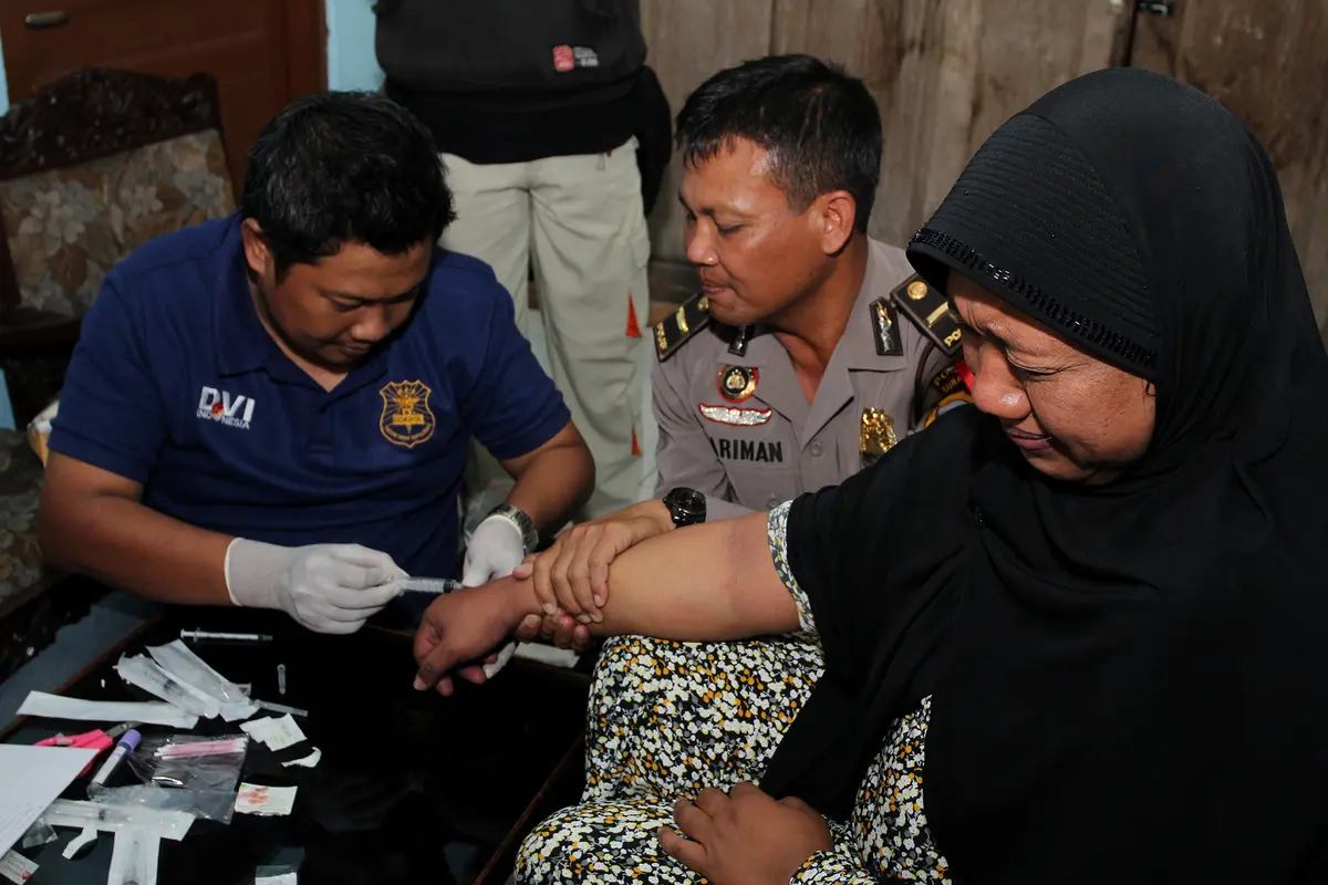 Sampel darah MH17