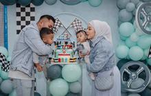 7 Potret Aisha Anak Kesha Ratuliu di Momen Ultah yang Pertama, Makin Lucu dan Gemesin
