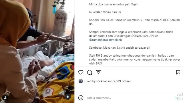 Pak Ogah (Foto: Instagram/@melaniesubono)