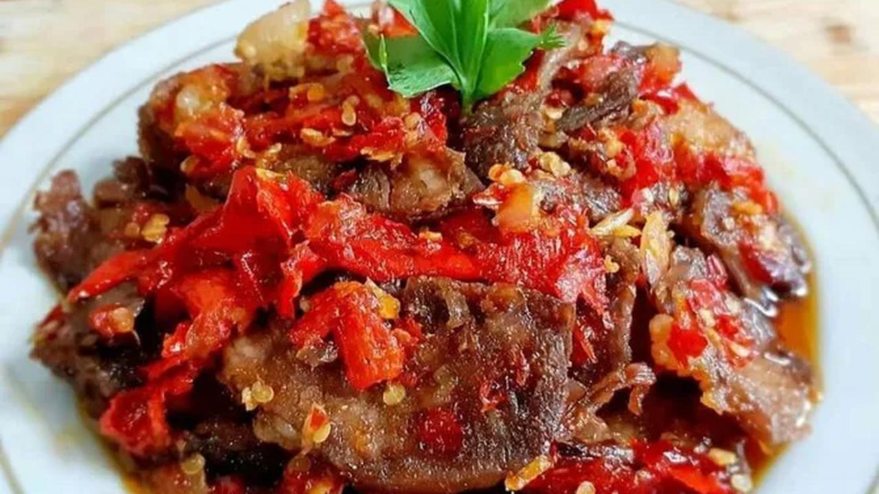 2. Resep Dendeng Sapi Pedas