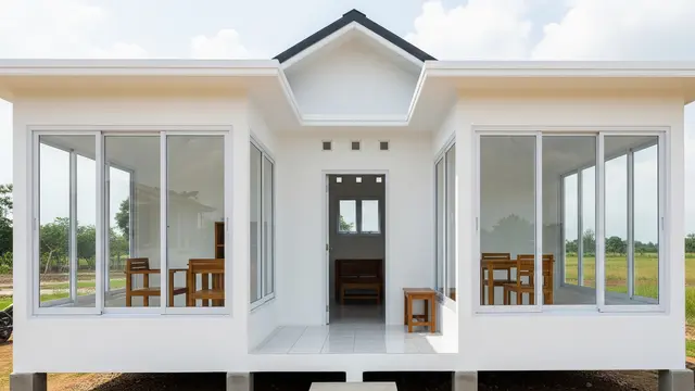 Ide Rumah Mungil dengan Sirkulasi Udara Silang agar Tidak Gerah. Gemini