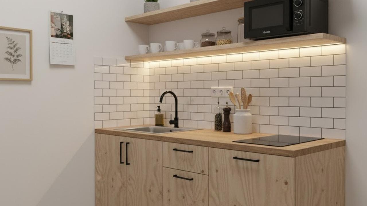 Cara Membuat Dapur Kecil Minimalis Budget Rp10 Juta, Ciptakan Kenyamanan Maksimal Area Memasak