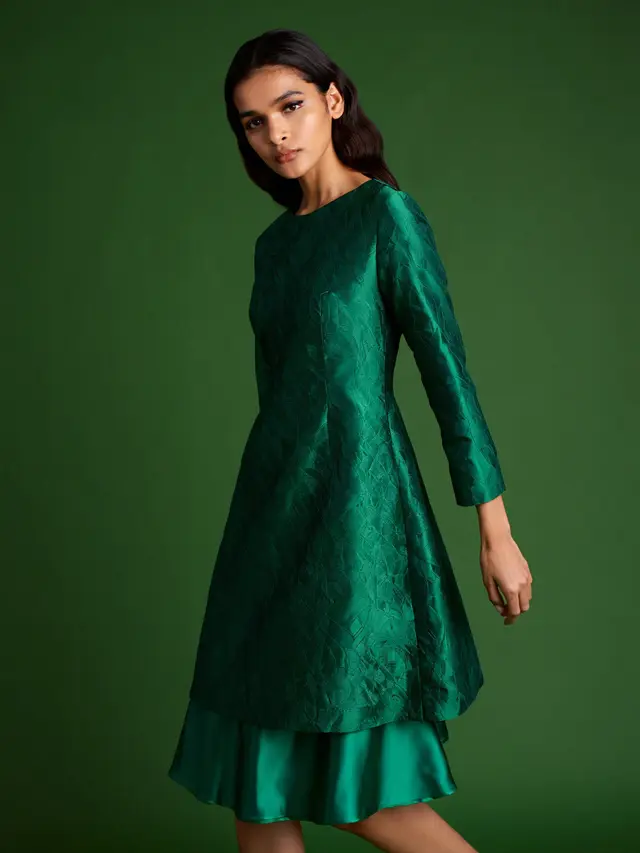 Dress Brokat A-Line
