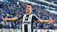 Striker Juventus Paulo Dybala (Alessandro Di Marco/ANSA via AP)