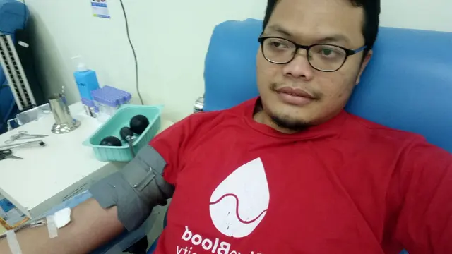 Ribuan muslim Ahmadiyah sambut ramadhan dengan menjadi relawan siaga donor darah nasional.