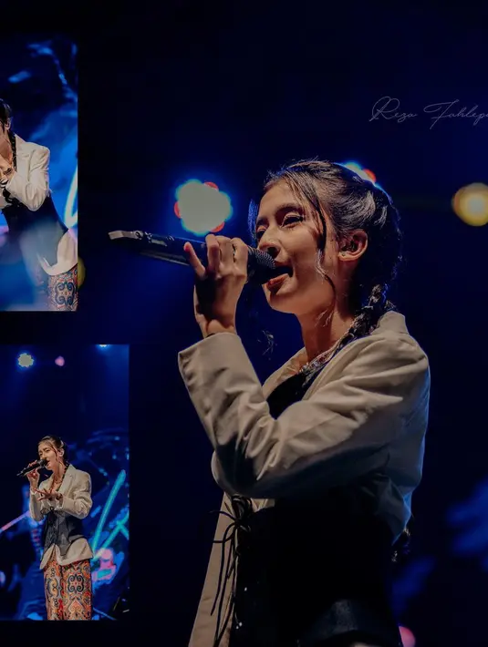 Punya pinggang ramping, bukan halangan Keisya Levronka untuk kenakan outfit apapun, termasuk korset [instagram/keisyalevronka]