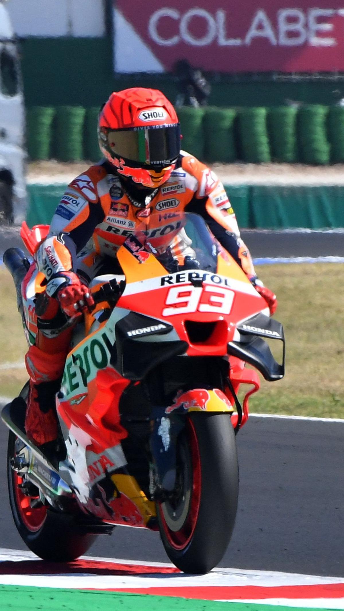 Sementara penampilan Marc Marquez juga mencuri perhatian. Ia berhasil meraih hasil terbaiknya pada MotoGP San Marino 2023 dengan finis pada posisi ketujuh.<br>