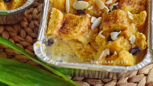 durian bread pudding