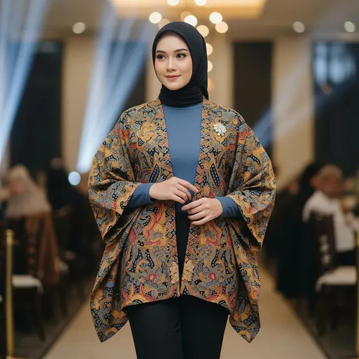 7 Model Atasan Batik Hijab Modern 2025 untuk Tampil Stylish di Berbagai Acara