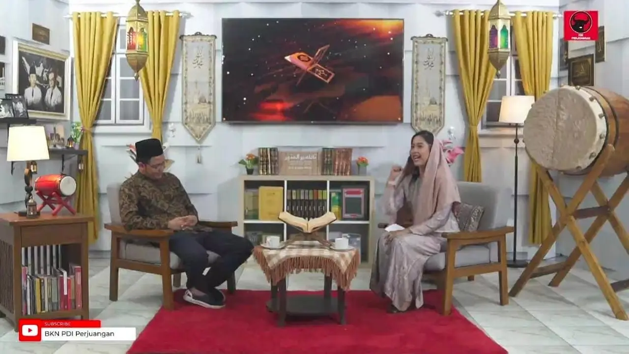 Lora Kholili Kholil, peneliti manuskrip Syekh Kholil Bangkalan di program “Inspirasi Ramadhan 2023”. (Liputan6.com/ ist)