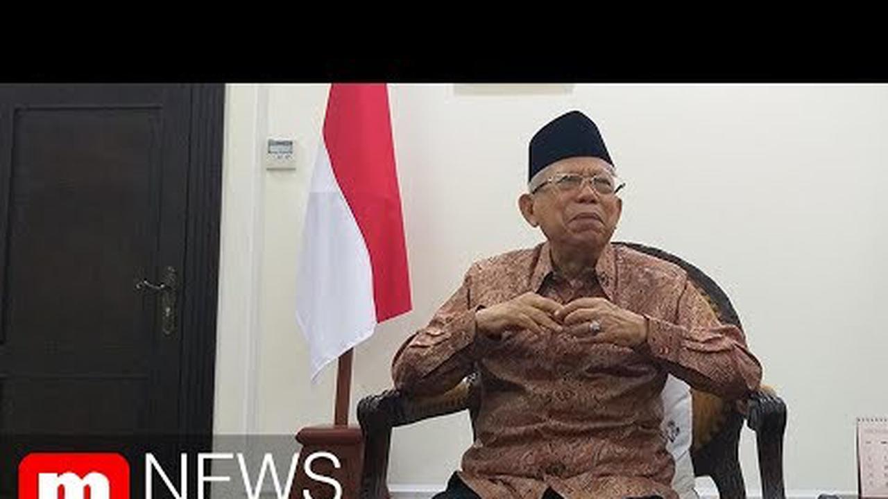 VIDEO: Wapres Ma'ruf Amin Minta Masyarakat Hormati Vonis Bebas Sofyan Basir