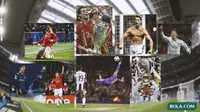 Kolase - Cristiano Ronaldo dan Liga Champions di MU dan Real Madrid (Bola.com/Adreanus Titus)