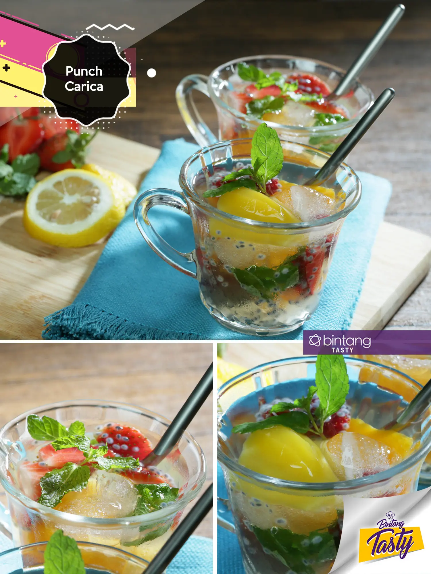 Punch Carica. (Foto: Bambang E. Ros/Bintang.com Digital Imaging: M. Iqbal Nurfajri/Bintang.com)