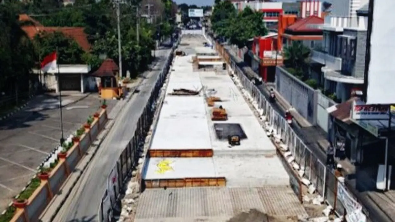 Flyover (FO) Manahan di Solo (Dok Foto: Kementerian PUPR)