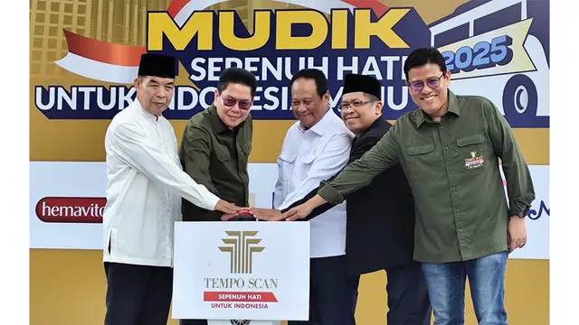Tempo Scan Hadirkan Mudik Gratis “Sepenuh Hati untuk Indonesia Maju”