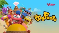 The Bigfoots Full Episode di Vidio: Animasi Petualangan Keluarga Dinosaurus di Pulau Jumbled