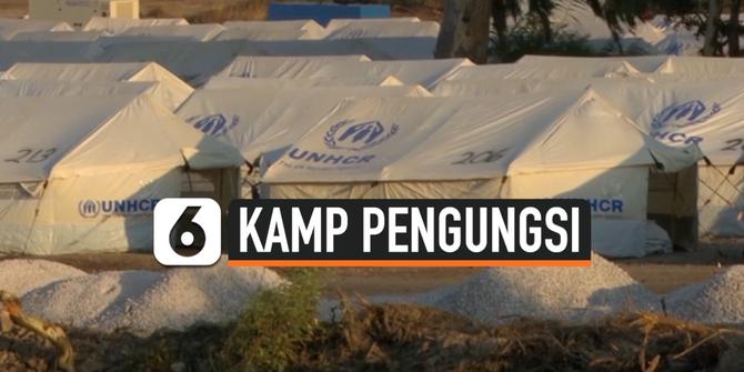 VIDEO: Tentara Yunani Dirikan Kamp untuk Ribuan Pengungsi