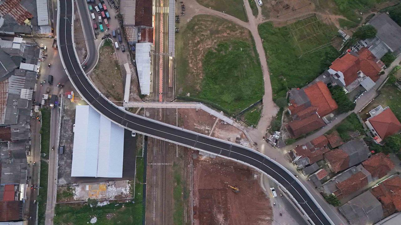 FOTO: Flyover dan JPO Tenjo Rampung, Siap Dukung Mobilitas dan Ekonomi Lokal