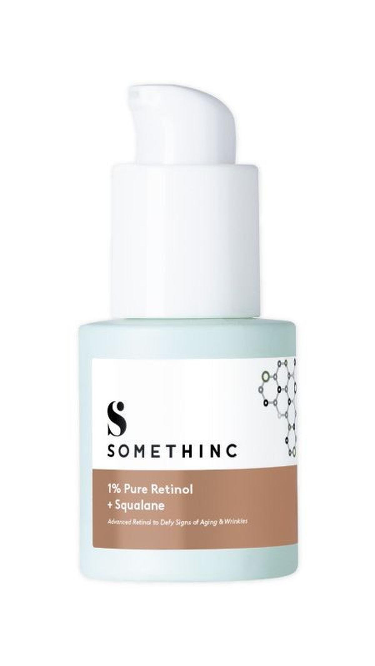 8. SOMETHINC 1% Pure Retinol + Squalane<br>