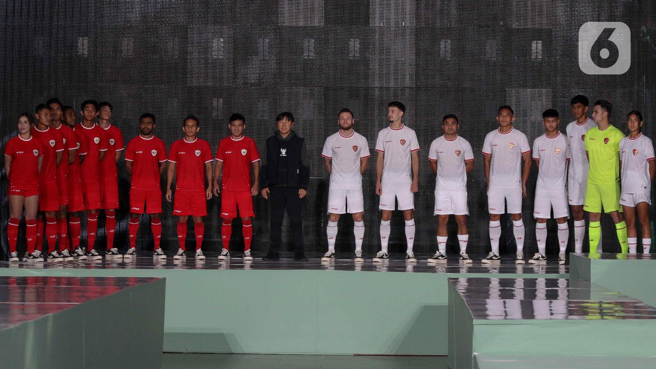Timnas Indonesia Resmi Kenakan Jersey Baru di 2024