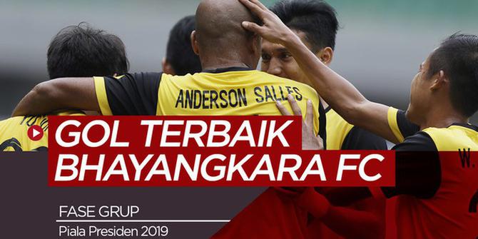 VIDEO: 3 Gol Terbaik Bhayangkara FC di Fase Grup Piala Presiden 2019