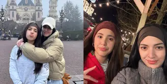 Nia Ramadhani dan Ardi Bakrie mengajak putra putrinya liburanya ke Eropa di akhir tahun. Tampilan Nia Ramadhani dan Mikhayla jadi sorotan lantaran pasangan ibu anak ini terlihat layaknya bestie [@ramadhaniabakrie]