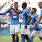 Napoli Vs Bayern Munchen di Audi Cup 2017.  (Sven Hoppe/dpa via AP)