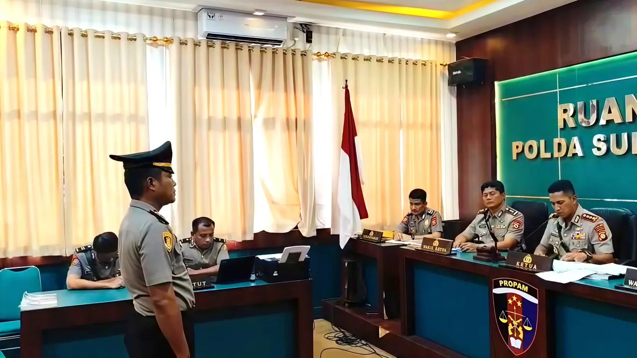 Kepala Satuan (Kasat) Reserse Narkoba Polres Toraja Utara menjalani sidang Komisi Kode Etik Polri (KKEP).