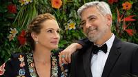 Julia Roberts dan George Clooney di film Ticket to Paradise. (Dok: Instagram&nbsp;https://instagram.com/tickettoparadise?igshid=YmMyMTA2M2Y=&nbsp;Liputan6.com dyahpamela)