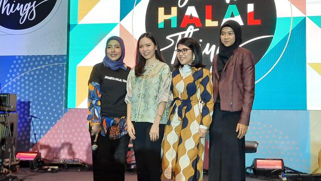 Suasana Jakarta Halal Things 2019 di Senayan City Jakarta. (Foto: Wayan Diananto)
