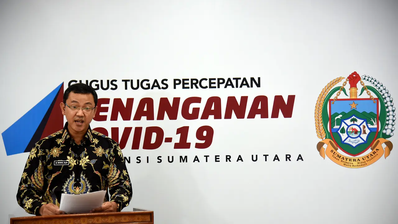 Jubir Gugus Tugas Percepatan Penanganan COVID-19 Sumut, Whiko Irwan